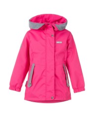 Bernumode | Lenne: Starpsezonas jaka/parka GLORIA (45g) 72,66 € Šī pavasara parka, kas izgatavota no laikapstākļiem izturīga ActivePlus auduma un ar pagarinātu aizmuguri, ir praktiska un stilīga.
Lenne meiteņu parka, kas izgatavota no laikapstākļiem izturīga ActivePlus auduma, ir ideāls virsdrēbju risinājums no agra pavasara līdz vēlam rudenim. Universālais piegriezums lieliski sader ar siltākiem kombinezoniem, džinsiem vai kleitu. Augsta apkakle un laikapstākļu izturīga kapuce pasargās pat no stipra vēja. Ūdensnecaurlaidīgais audums aizsargā no vēja un lietus, saglabā formu un iztur regulāru mazgāšanu, nezaudējot savas sākotnējās īpašības.



Augsto tehnoloģiju Active+ audums nodrošina maksimālu aizsardzību pat vismainīgākajos laikapstākļos — tā membrāna ir ūdensnecaurlaidīga un vienlaikus elpojoša, ļaujot mitrumam izkļūt no ķermeņa. Ar ūdensizturību 10 000 mm, elpojamību 10 000 g/m²/24 h, vēja necaurlaidību un DWR ūdeni atgrūdošu apstrādi tas uztur siltumu un sausumu jebkuros apstākļos. PFC nesaturoša ūdeni atgrūdoša apdare.


LIGHTLY WARM — ideāli piemērota pavasarim un rudenim, piemērota temperatūrām no +5 °C (ar papildu slāņiem līdz 0 °C). Pildījums izgatavots no pārstrādātiem materiāliem.


Cilpa atstarotāja piestiprināšanai.
