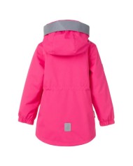 Bernumode | Lenne: Demi season Jacket GLORIA (45g) €72.66 This spring parka, made from weatherproof ActivePlus fabric and featuring an extended back, is practical and stylish.

The Lenne girls’ parka, made from weatherproof ActivePlus fabric, is the ideal outerwear from early spring to late autumn. The versatile cut pairs perfectly with warmer overalls, jeans, or a dress. A high collar and weatherproof hood will prevent even strong stormy winds from spoiling the fun. The waterproof fabric protects from wind and rain, holds its shape, and withstands regular washing while maintaining its original qualities. Reflective details on the hood and pocket trim keep your child visible in the dark.

The high-tech Active+ fabric provides maximum protection even in the most changeable weather – its membrane is waterproof yet breathable, allowing moisture to escape from the body. With a waterproof rating of 10,000 mm, breathability of 10,000 g/m²/24 h, windproof performance, and a DWR-treated water-repellent surface, it keeps the wearer warm and dry in any situation. PFC-free water-repellent finish


LIGHTLY WARM – ideal for spring and autumn, suitable from +5 °C (with extra layers down to 0 °C). The padding is made from recycled materials.


Loop for attaching the reflector.


