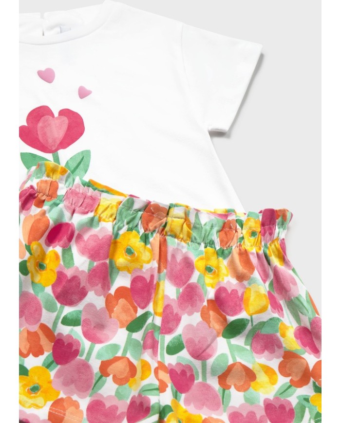 Bernumode | Mayoral: Комплект на девочку из 3-х частей (2 футболки и шорты) 25,54 € 
