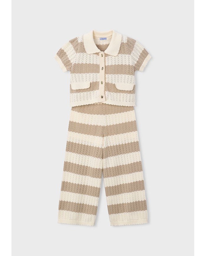 Bernumode | Mayoral: Long knit trousers set for girl €36.28 
