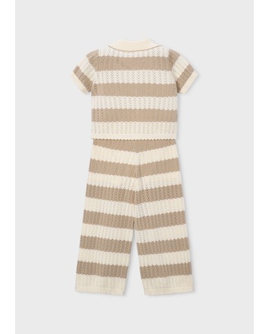 Mayoral: Long knit trousers set for girl