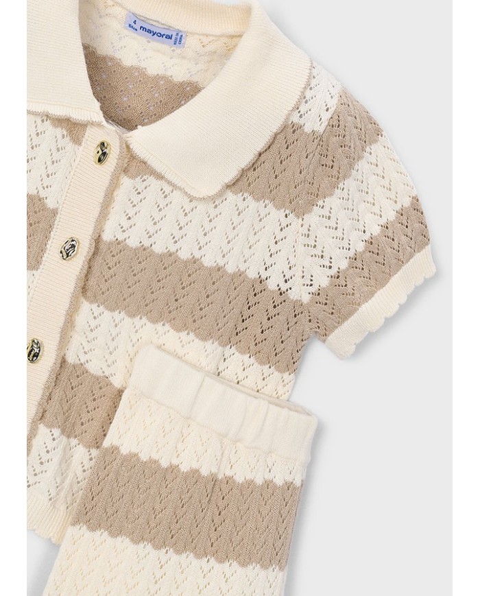 Bernumode | Mayoral: Long knit trousers set for girl €36.28 
