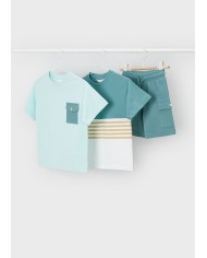 Bernumode | Mayoral: Комплект на мальчика из 3-х частей (2 Футболки, шорты) 27,19 € 