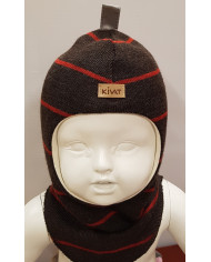 Bernumode | KIVAT: Ziemas ķivercepure 25,21 € Kivat produkcija pasaulē jau ir pieejama vairāk kā 20 gadus. Kolekcijas pamatā ir adītas, kokvilnas un vilnas izstrādājumi. Pateicoties augstai kvalitātei, modernam dizainam un materiālu izturīgumam, Kivat ir iekarojis popularitāti daudzās valstīs.
Materiāls virspusē: 100% vilna.
Odere: 97% organiskā kokvilna, 3% likra.
Pastiprināta vēja aizsardzība ausu un pieres rajonā.Izmēru atbilstība:0 - 0-1 gads1 - 1-2 gadi2 - 2-4 gadi3 - 5-10 gadi4 - no 10 g.v.