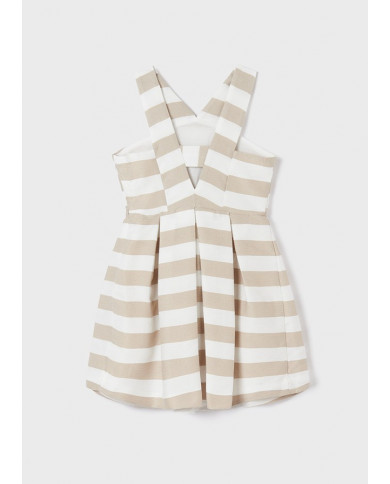 Mayoral: Striped ottoman dress