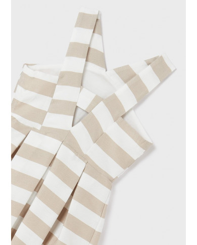 Mayoral: Striped ottoman dress