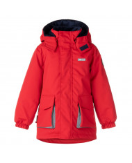 Bernumode | LENNE: Зимняя Куртка/Парка  TYLER 150 г 54,15 € 
Водостойкость: 10000 ммВоздухопроводимость: 10000 г/ м²/24 ч
Водо- и грязеотталкивающая способность: обработка DWR (Durable Water Repellent)
Материал верха: 100% полиамид+PU, Ткань-Active.
Материал подкладки: 100% полиэстер.
Утеплитель: Isosoft (150 гр).

Всепогодная и удобная осенне-зимняя парка. 
Всепогодная демисезонная парка идеальна для осенне-зимней погоды, когда на улице температура +5..-10 градусов!
Парка из ткани ActivePlus с удлиненной спинкой обеспечивает максимальный комфорт в любое время года, так как отличается высокой водонепроницаемостью и воздухопроницаемостью. Ткань с водонепроницаемым покрытием защищает от ветра, дождя и снега, не деформируется и не переносит регулярные стирки, сохраняя свои первоначальные свойства. В дизайне парки используются светоотражающие детали, которые делают ребенка заметным даже в темное время суток. Капюшон, скрепленный фермами, безопасен, так как при запутывании изделие необходимо расстегивать.
Высокотехнологичная ткань Active+ имеет водонепроницаемую мембрану, которая предотвращает проникновение воды через изделие. При этом он обладает способностью испарять пот. ◆Водонепроницаемость: водяной столб 10 000 мм ◆Воздухопроницаемость: паропроницаемость 10 000 г/м²/24ч ◆Ветрозащита: воздухопроницаемость 0 л/м²с ◆Водо- и грязеотталкивание: покрытие DWR (Durable Water Repellent) 
ОЧЕНЬ ТЕПЛЫЙ ⁂ утеплитель — лучший выбор для холодной погоды. Идеально подходит для температур -15..-5°C. Совет: добавьте дополнительный слой шерсти Lenne в комбинезон, когда «по ощущениям» температура будет низкой.
Манжет с подкладкой из мягкого меха. Эта уникальная деталь для верхней одежды защитит нежную кожу вашего малыша от трения о прочную и износостойкую ткань. Отдайте предпочтение этому незаменимому решению при выборе верхней одежды. 
Петля для крепления отражателя.
