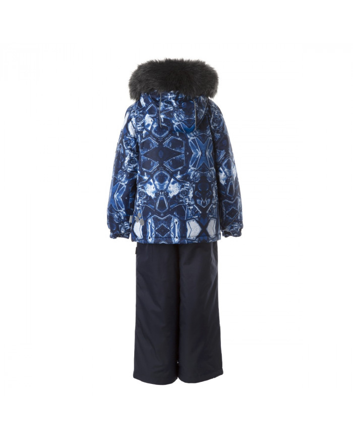 Bernumode | Huppa: DANTE 1 Boys' set 300g + 160g €75.15 Rough weather conditions of Estonia and the Nordic Countries, which make very high demands on children's clothing, are the foundation grounds of creating any new model. High-tech fabrics are used in order to fulfill all the requirements of the well-being of a happy child in any circumstance.Huppa's main goals in product development are safety, comfort, practicality and easy caring.

Water column: 10 000 mm
Breathable: 10 000 g/m²/24h
Technical fabric. Taffeta lining. Windproof. Reflective details. Taped seams. Inside chest pocket with zipper. Zippered pockets. Detachable hood. Elastic band on cuffs. Elastic suspenders. No inseam. Pants inner snowcuff. Adjustable leg ends. Elastic drawcords + adjustor. Main material on bottom lining side. Regulation on leg ends.
