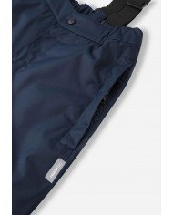 Bernumode | Reima: Reimatec® winter pants, Proxima €46.49 Reimatec kids' ski trousers with functional details and a fantastic feel. Waterproof and breathable with durable reinforcements on the hems. Stretchy waist.
These water- and windproof Reimatec kids' winter trousers are made from a durable, high-tech material that's also breathable and repels dirt. The seams are sealed waterproof and the snowlocks keep cold powder away. Thanks to the soft polyester lining, these winter trousers are comfortable to wear and easy to slip on. The removable and adjustable suspenders ensure a unique fit. Practical details finish these comfy winter trousers for kids like reflective accents and two side pockets.

All seams sealed waterproof
Durable reinforcements on leg ends
Fluorocarbon-free water and dirt repellent finish BIONIC-FINISH®ECO
Smooth polyester lining containing recycled fibers
Elastic waist
Snowlocks at leg ends
Two side pockets with zips
Adjustable and detachable elastic suspenders

Wash separately inside out. Close zippers and velcro tapes. Do not use detergents with bleaching agents. Do not use fabric softener. Remove the garment after finished washing program to avoid color change. Tumble drying or drying cabinet allowed (max. 40 °C).