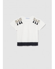 Bernumode | Mayoral: S/s t-shirt €11.85 Size guide:8 years = 128cm10 years = 140cm12 years = 152cm14 years = 157cm (girl)/160 cm (boy)16 years = 162cm (girl)/166 cm (boy)18 years = 167cm (girl)/172 cm (boy)