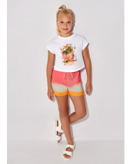 Bernumode | Mayoral: Printed shorts set €15.12 Size guide:8 years = 128cm10 years = 140cm12 years = 152cm14 years = 157cm (girl)/160 cm (boy)16 years = 162cm (girl)/166 cm (boy)18 years = 167cm (girl)/172 cm (boy)