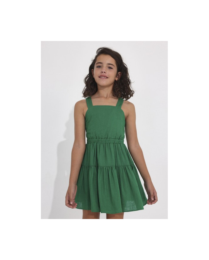 Bernumode | Mayoral: Linen dress €21.57 Size guide:8 years = 128cm10 years = 140cm12 years = 152cm14 years = 157cm (girl)/160 cm (boy)16 years = 162cm (girl)/166 cm (boy)18 years = 167cm (girl)/172 cm (boy)
